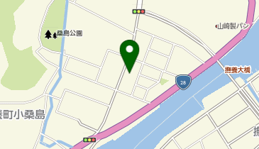 餃子の雪松 鳴門店の地図画像