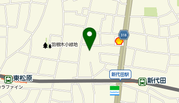 カフェ AERIEN(アエリアン) 新代田店の地図画像