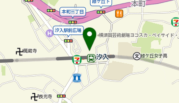 横須賀YMCAの地図画像