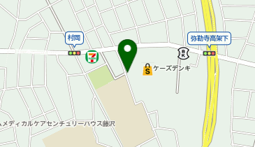 小山弓具 藤沢支店の地図画像