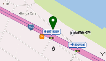 神栖市商工会の地図画像