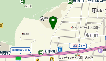 やっぱりステーキ 松山ロープウェー通り店の地図画像