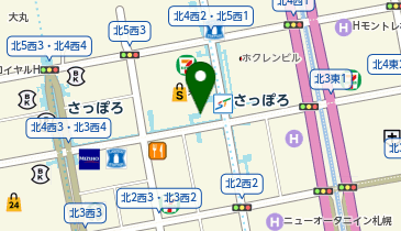 Menicon Miru(メニコン ミル) 札幌駅前店の地図画像