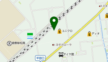 こはら整骨院の地図画像