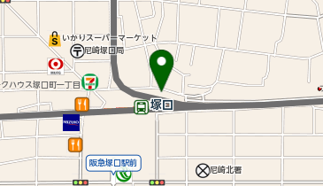 大衆イタリア食堂 アレグロ 塚口本店の地図画像