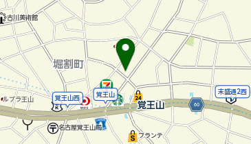 珠のか 覚王山店の地図画像