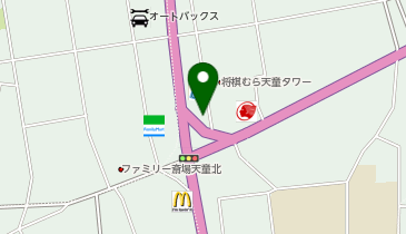 麺や 十兵衛 天童店の地図画像