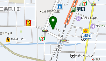 奈良市保健所 保健予防課の地図画像