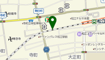 焼肉酒場れもん 松江駅前店の地図画像