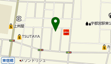 ランドリーム宇都宮店の地図画像