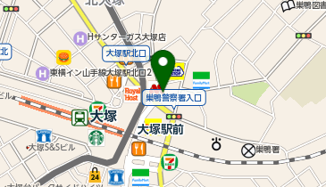はりきゅうルーム岳 大塚院の地図画像