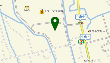 iCraked(アイクラット) モラージュ佐賀店の地図画像