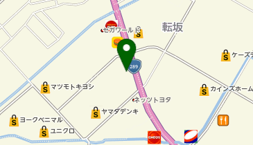 新白河魂心家の地図画像