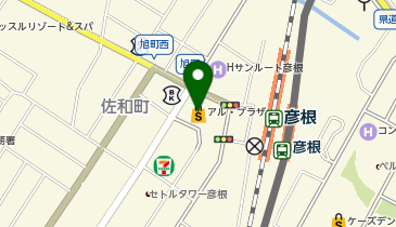 THREEPPY(スリーピー) アル・プラザ彦根店の地図画像