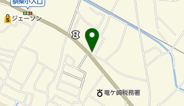 ウォッシュメイト 龍ヶ崎佐貫店の地図画像