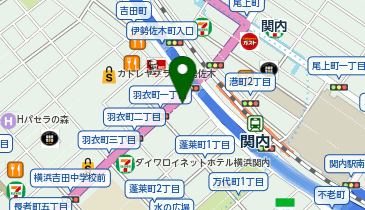 ONEPERSON(ワン パーソン) 横浜関内の地図画像