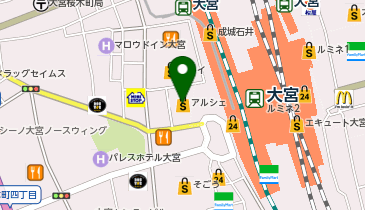 WEGO(ウィゴー) 大宮アルシェ店の地図画像