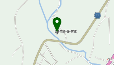 麻績村体育館の地図画像