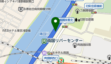 両国乗船場の地図画像