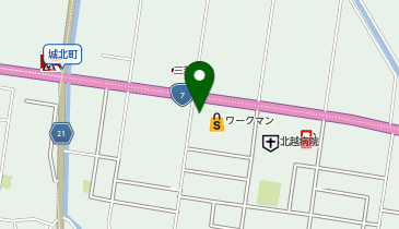 手揉み総本店 新発田店の地図画像