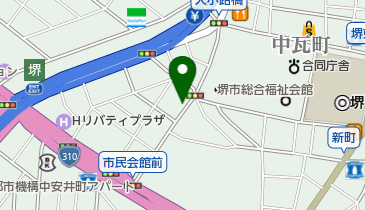 ペリ乾ランド 翁橋町店の地図画像