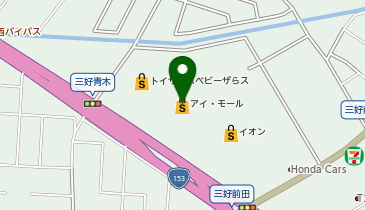 イッカ イオン三好アイ・モール店の地図画像