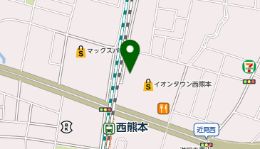 キーパーラボ イオンタウン西熊本店の地図画像