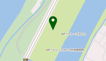 ボートレースからつの地図画像