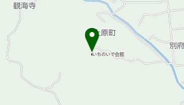 いちのいで会館の地図画像