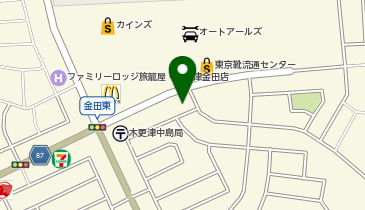 かねだ動物総合病院の地図画像