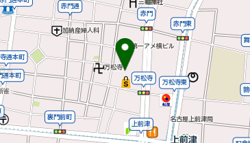 のぶながホールの地図画像