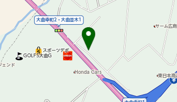 北海道軽パーク 北広島店の地図画像