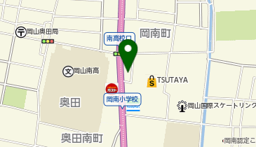 夜アイス専門店 月曜からアイス 岡山店の地図画像