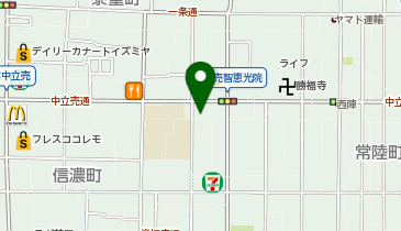 麺ショップ この味出来太蔵の地図画像
