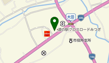 コインランドリーみつぎの地図画像