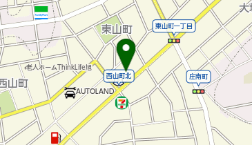 アジアンレストランファミリーの地図画像