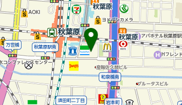 個室炊き肉円(kyu) 秋葉原店の地図画像