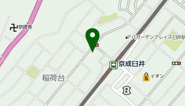 小麦の奴隷 佐倉うすい店の地図画像