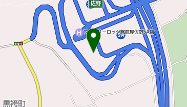 ドラマチックエリア佐野(下り線)の地図画像