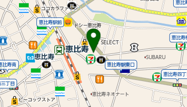 町田商店 恵比寿東口店の地図画像