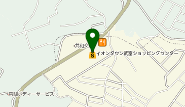 喫茶店 ピノキオ イオンタウン武富店の地図画像