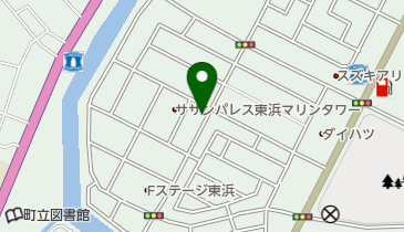 COIN LAUNDRY CAFE(コイン ランドリー カフェ) 東浜店の地図画像