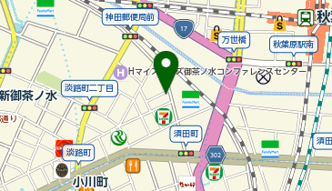 株式会社ワンダーフューチャーコーポレーションの地図画像