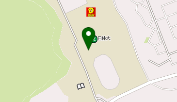 日本体育大学 ラグビー部の地図画像