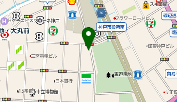 グレイシーバッハ神戸の地図画像