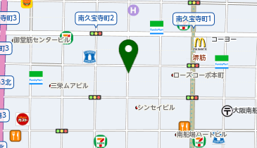 なにわカレー商会おだし 博労町店の地図画像