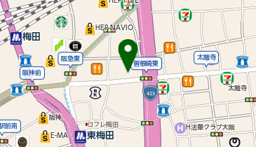 サイコロ麻雀研究所の地図画像