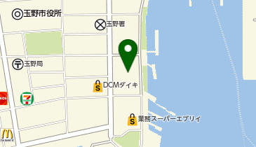 海の駅 シーサイドマート 玉野魚市場の地図画像
