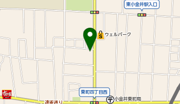 銀のさら武蔵野店の地図画像