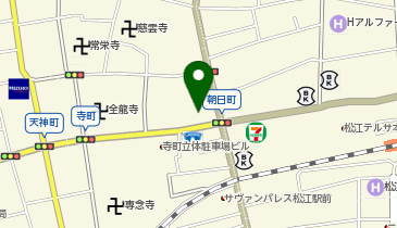 出雲蕎麦ZUMA(ズマ)の地図画像